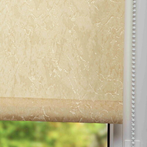 Рулонная штора LM66-04 золотой 48x160 см