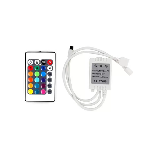 Контроллер RGB ZC-1000RC 12V 3x2А = 72w (IR) REXANT 44 keys led ir rgb controler for rgb smd 3528 5050 led strip led lights controller ir remote dimmer input dc12v 6a