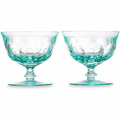 2 креманки для мороженого Moser Lady Hamilton Ice Cream Beryl (арт. 15017/B2)