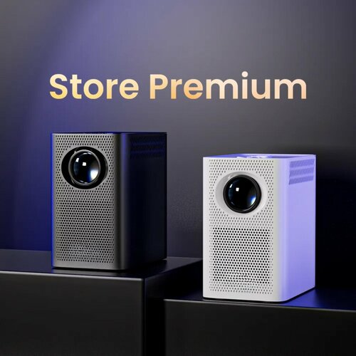 Проектор для фильмов и игр 2024 Подключается к телефону Домашний кинотеатр Видео проектор 4 К Full HD для дома 1449000₽