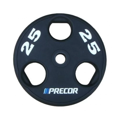 Precor Диск олимпийский в уретане PRECOR, 25 кг диск precor upp 5 кг черный