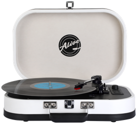 Виниловый проигрыватель Alive Audio VINTAGE Lady White c Bluetooth