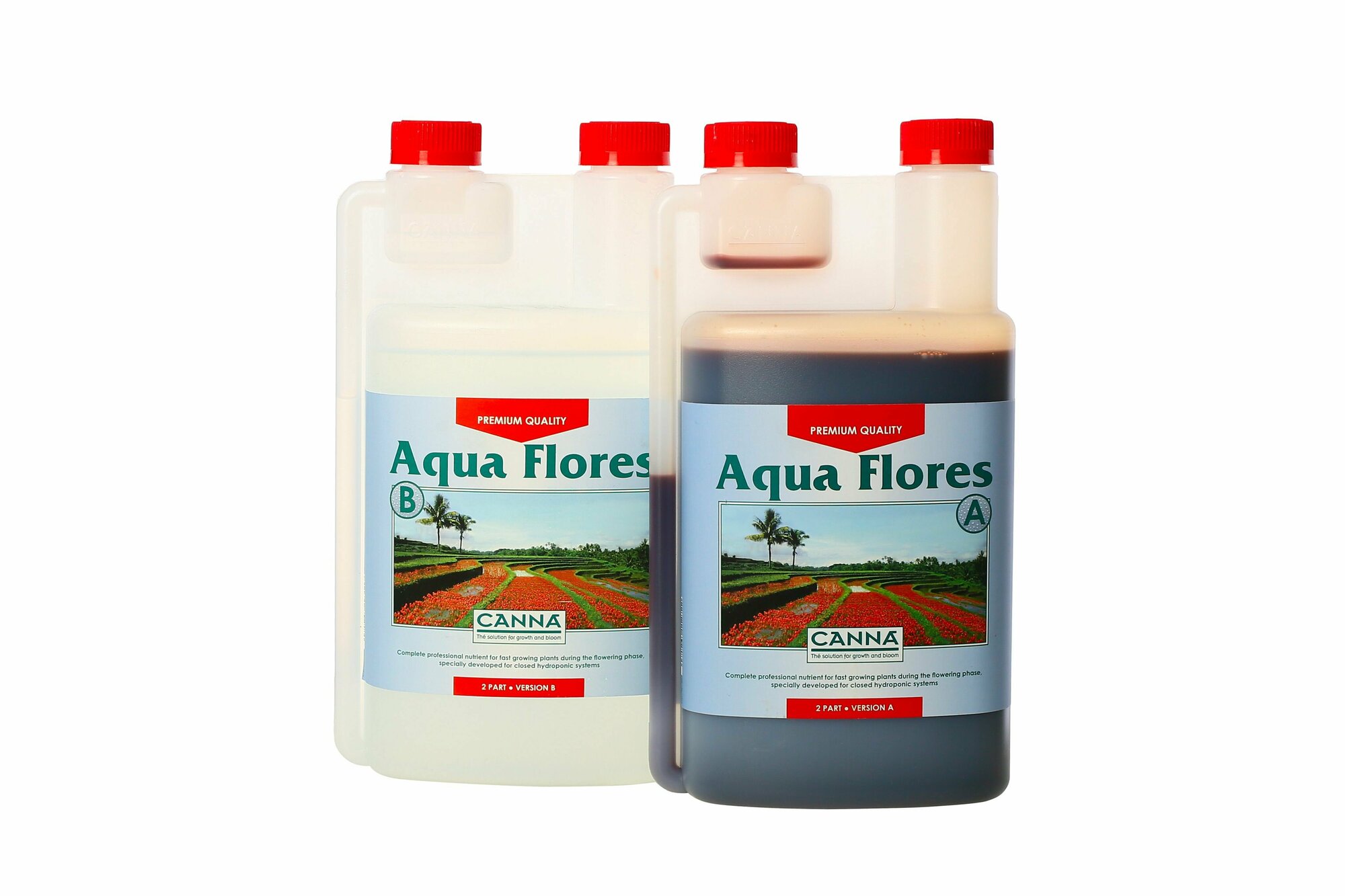 Комплект удобрений Canna Aqua Flores A+B 1 л.