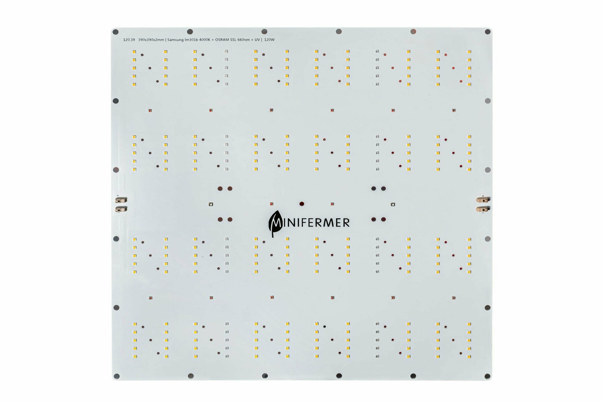LED-панель для растений MiniFermer Quantum board 120 Вт (39х39) 301b