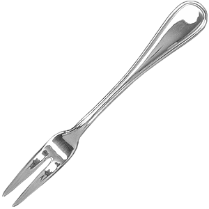 Вилка для улиток «Ансер»; сталь нерж, L=143/51, B=4мм; металлич, Eternum, QGY -