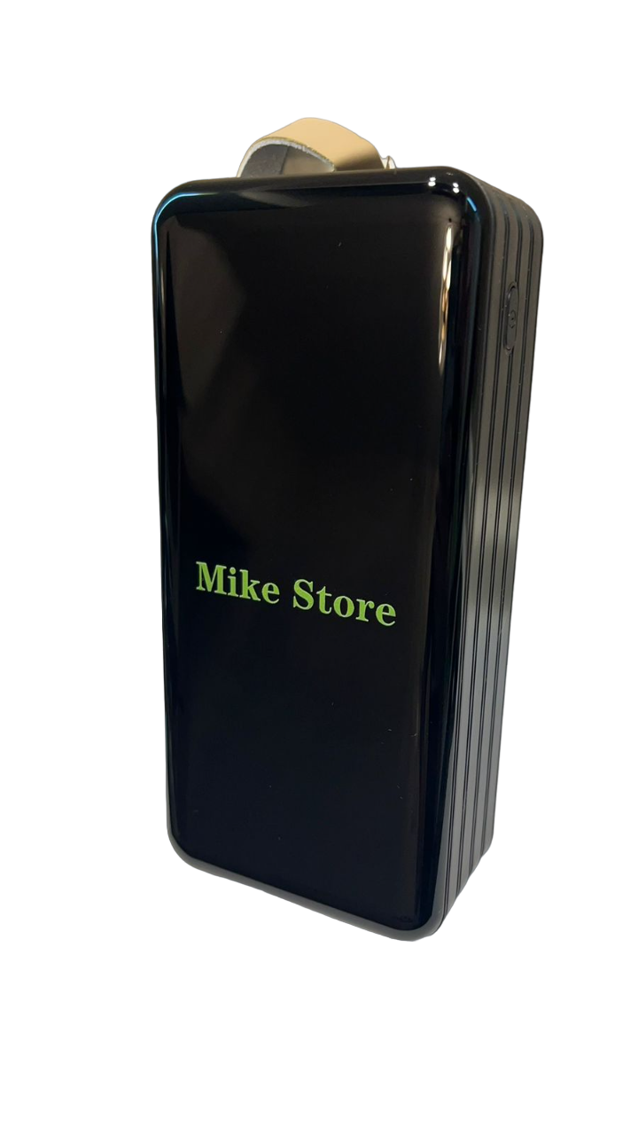 PowerBank емкостью 100000mAh, Mike Store PBMS-1- внешний аккумулятор/USB/microUSB/USB Type-C/Apple Lightning/фонарик.