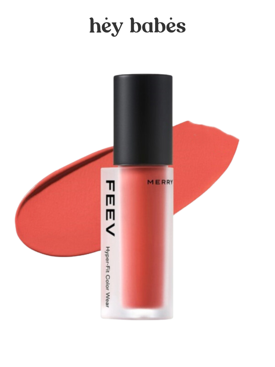 Увлажняющий вельветовый тинт в коралловом оттенке FEEV Hyper-Fit Color Wear Merry Coral