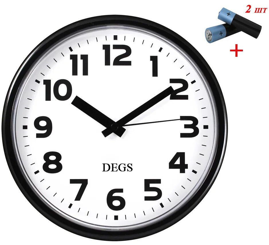 Часы настенные Black DEGS 0202