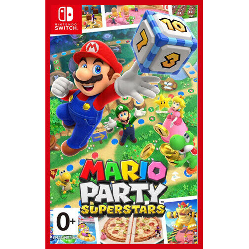 Игра Mario Party Superstars (Nintendo Switch, русские субтитры)