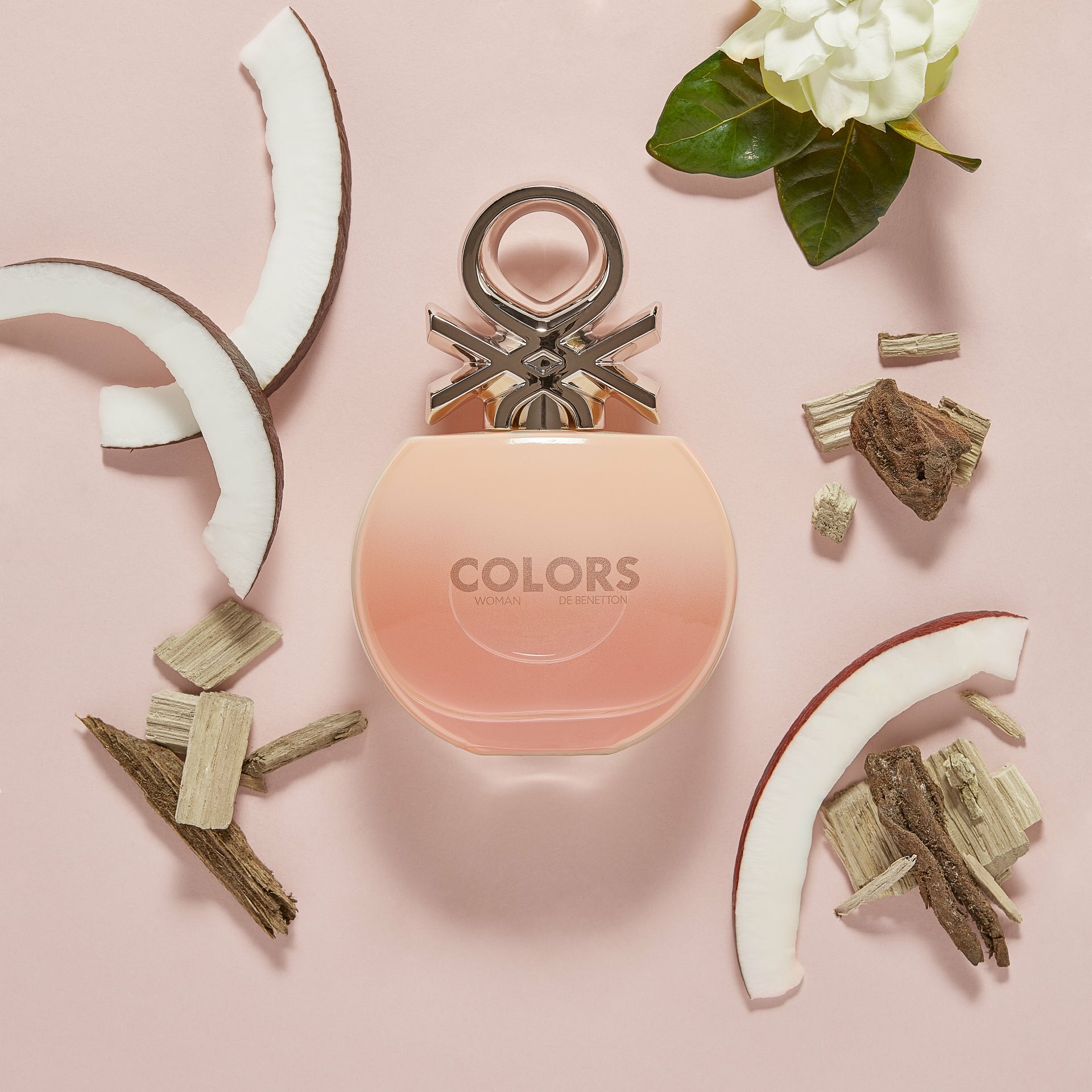 Benetton Colors Rose Туалетная вода 50 мл