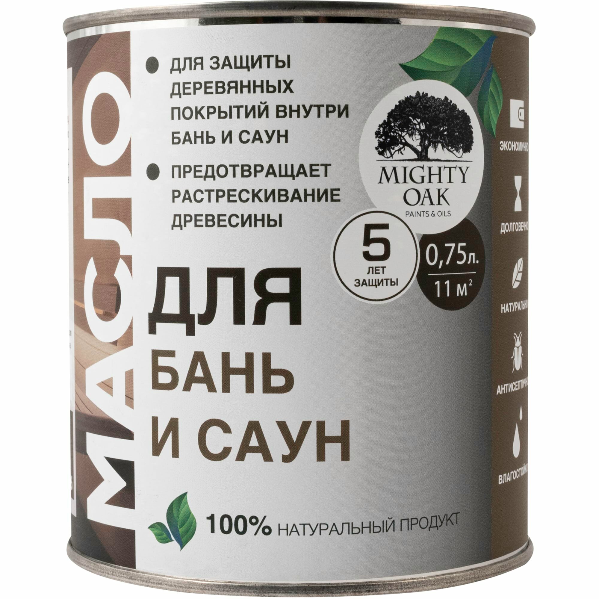 Масло для бани и сауны Mighty Oak 750 мл