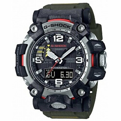 Наручные часы CASIO G-Shock GWG-2000-1A3, зеленый casio g shock gwg 1000 1a3