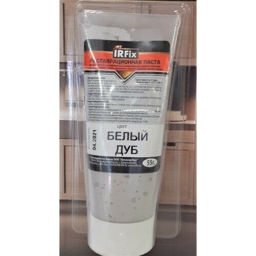 фото Паста IRFix для реставрации мебели белый ДУБ 55гр.
