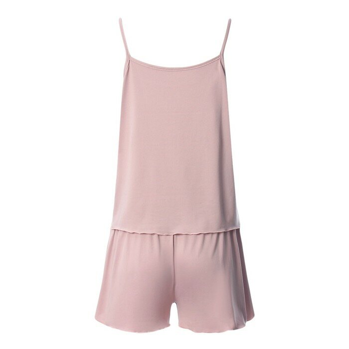 Пижама женская (топ, шорты) KAFTAN р-р 42, цв. розовый - фотография № 5
