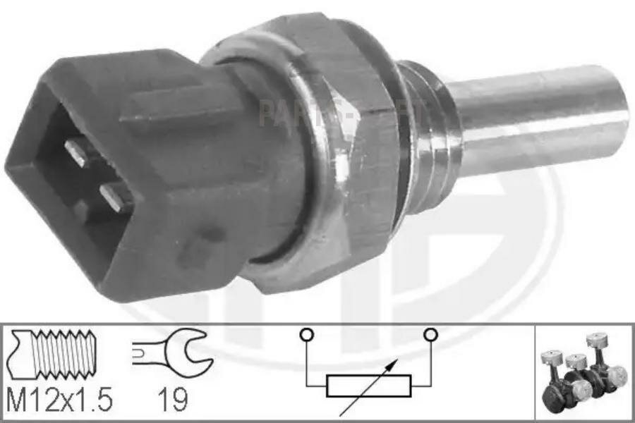 ERA 330116 Датчик темп. охл. жидкости BMW/FORD/HUYNDAI/OPEL