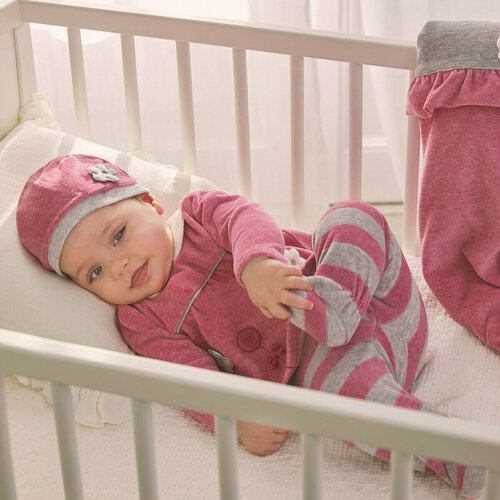 фото Комплект одежды для девочек, повседневный стиль, размер 12 мес. (80 см), серый mayoral newborn