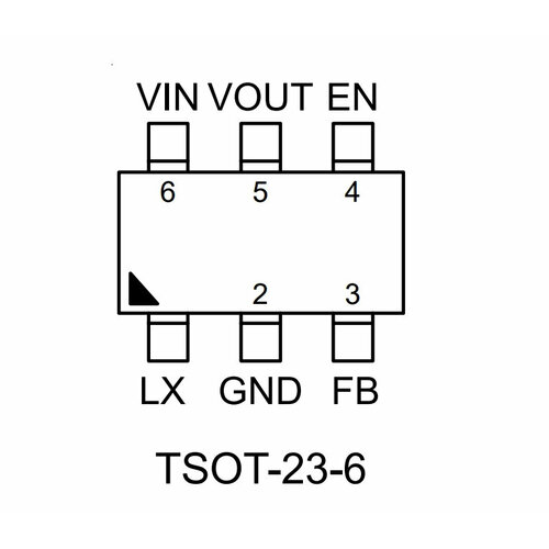 Микросхема RT9293B-20GJ6 C7=