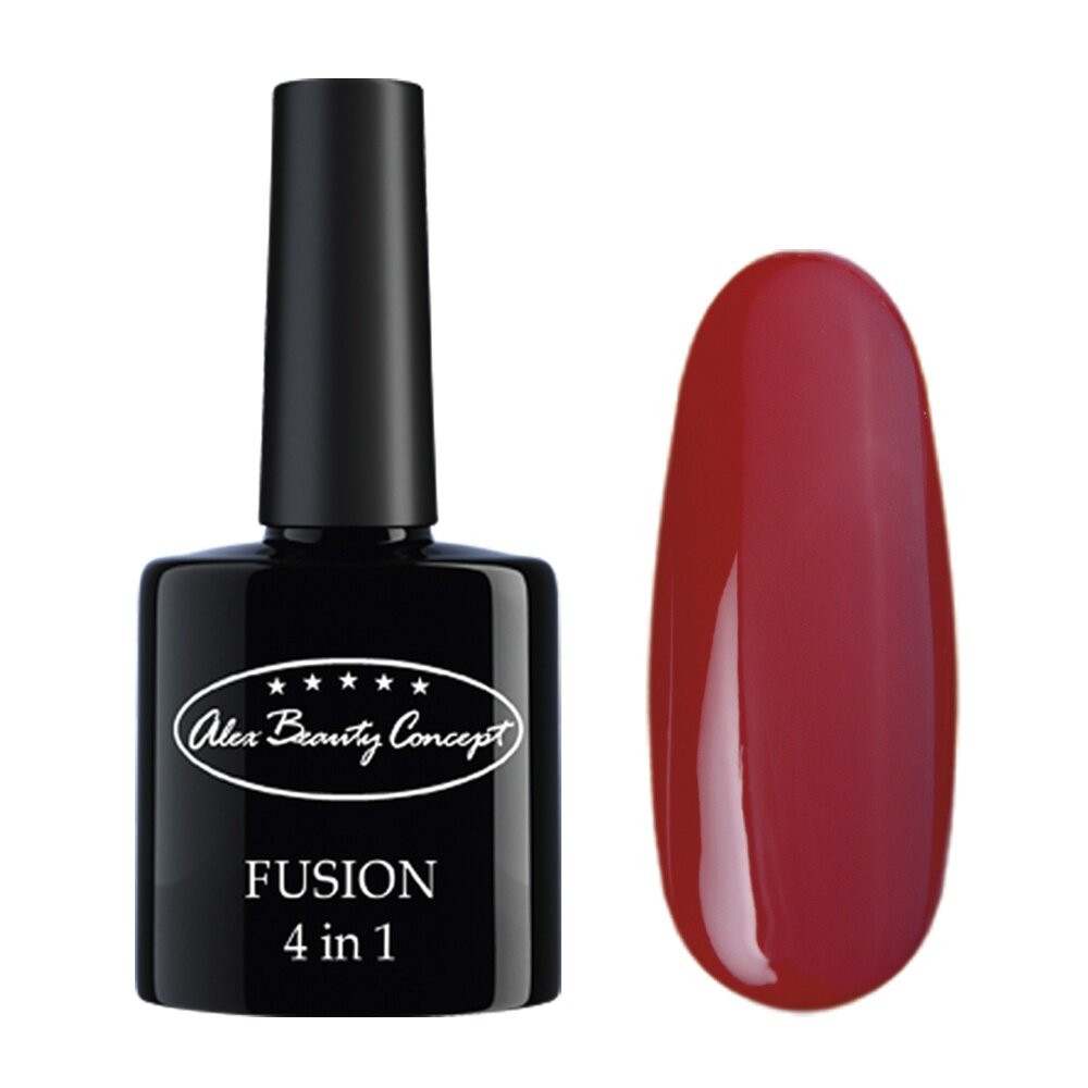 Alex Beauty Concept Гель-лак FUSION 4 IN 1 GEL, 7.5 мл, цвет классический бордовый 70100