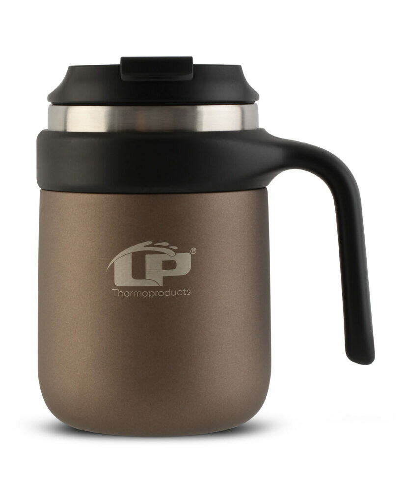 фото Кружка-термос из нержавеющей стали LP Prestige 0.5л коричневая матовая