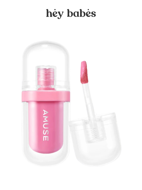 Стойкий гелевый тинт в оттенке розовых лепестков AMUSE Jel-Fit Tint 04 Rose Milk