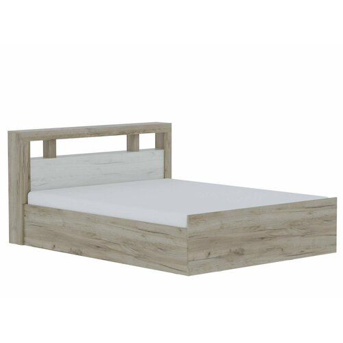 Комплект мебели в спальню Кровать спальное место 120х200см Ольга-19 от Фант-Мебель Дуб крафт серыйДуб крафт белый 9120₽