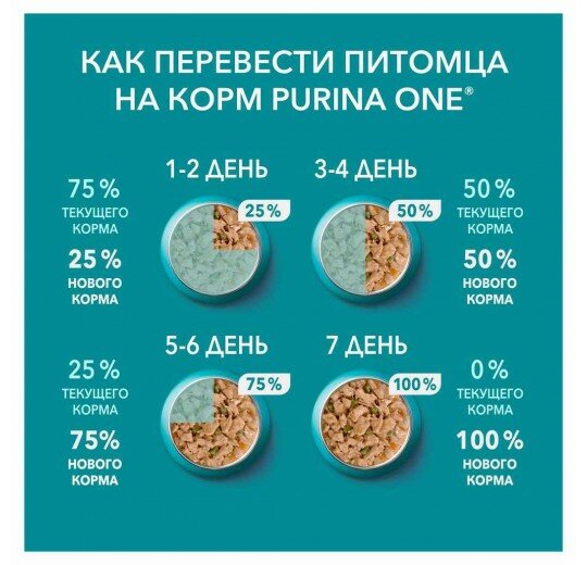 Корм для животных Purina, One, 75 г, для домашних кошек, курица, 0042057002. 363665 - фотография № 8