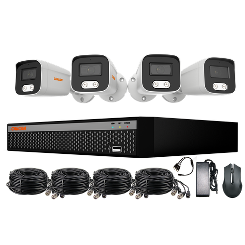 CARCAM 4CH XVR Kit 8104