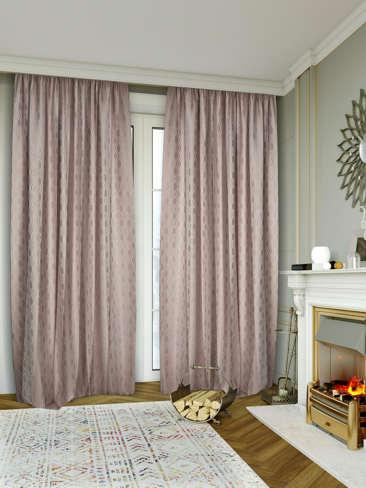 фото Комплект штор ТД Текстиль жаккард АРИАНА