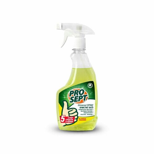 Универсальное моющее и чистящее средство. Universal Spray 0,5л Prosept