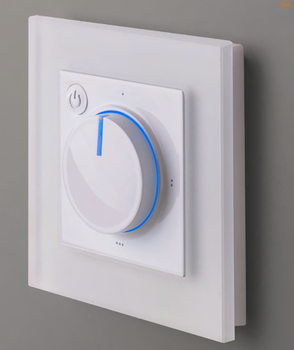 Изображение товара Терморегулятор WERKEL WL01-40-01/ W1151101 электромеханический для теплых полов белый