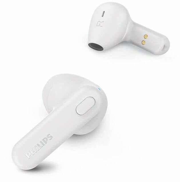 Наушники Philips TAT1138WT/00, Bluetooth, внутриканальные, белый