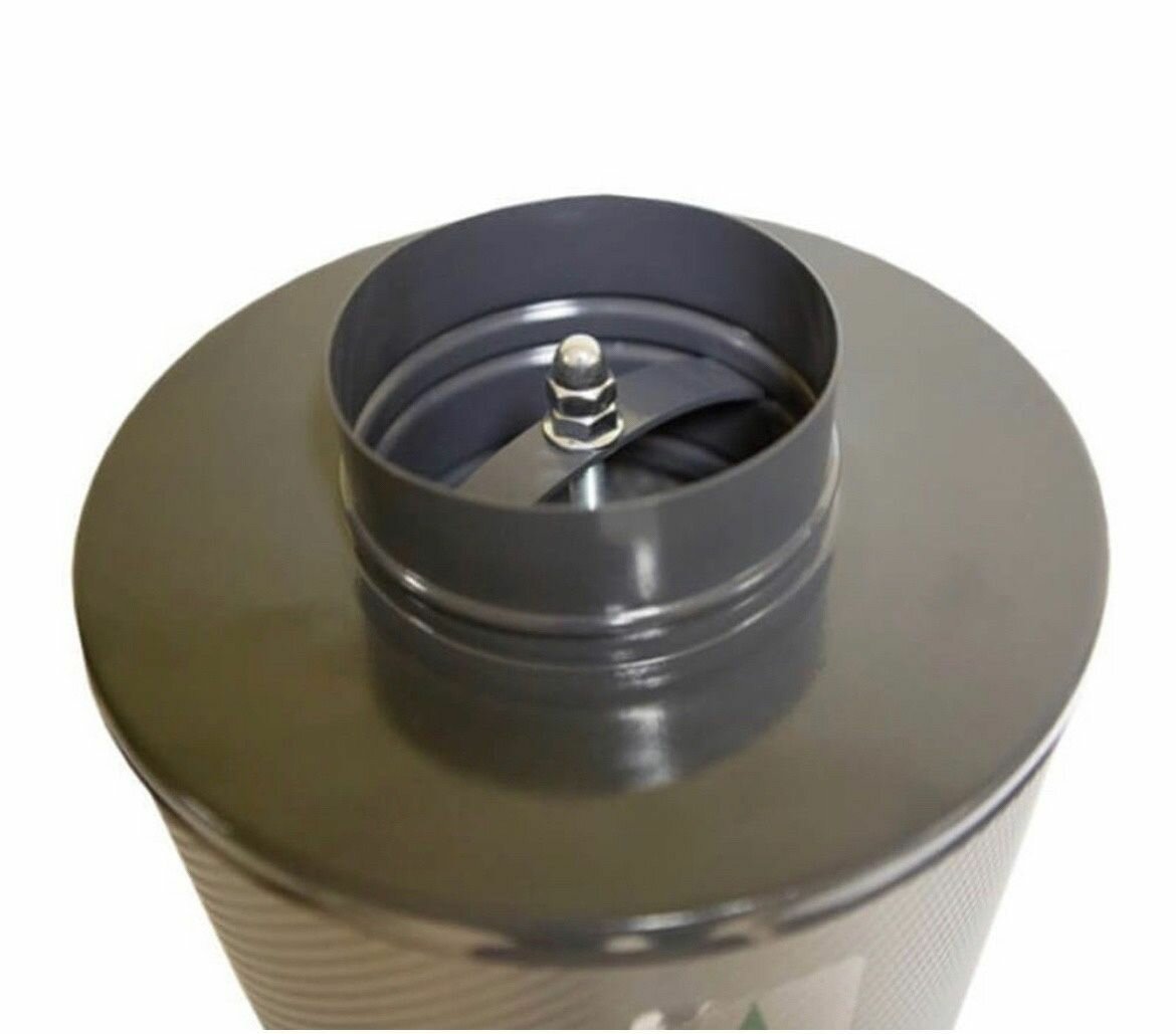 Угольный фильтр для вентиляции клевер 160-П проходной угольный фильтр - фотография № 3
