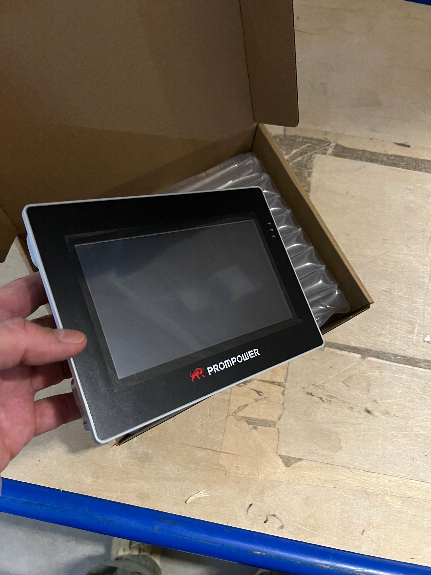 Панель оператора PROMPOWER PH1. Диагональ 7. Экран TFT разрешение 800*480. RS232, RS422/RS485. — фото 4