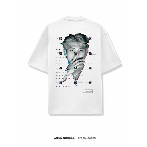 Футболка  , размер M, белый