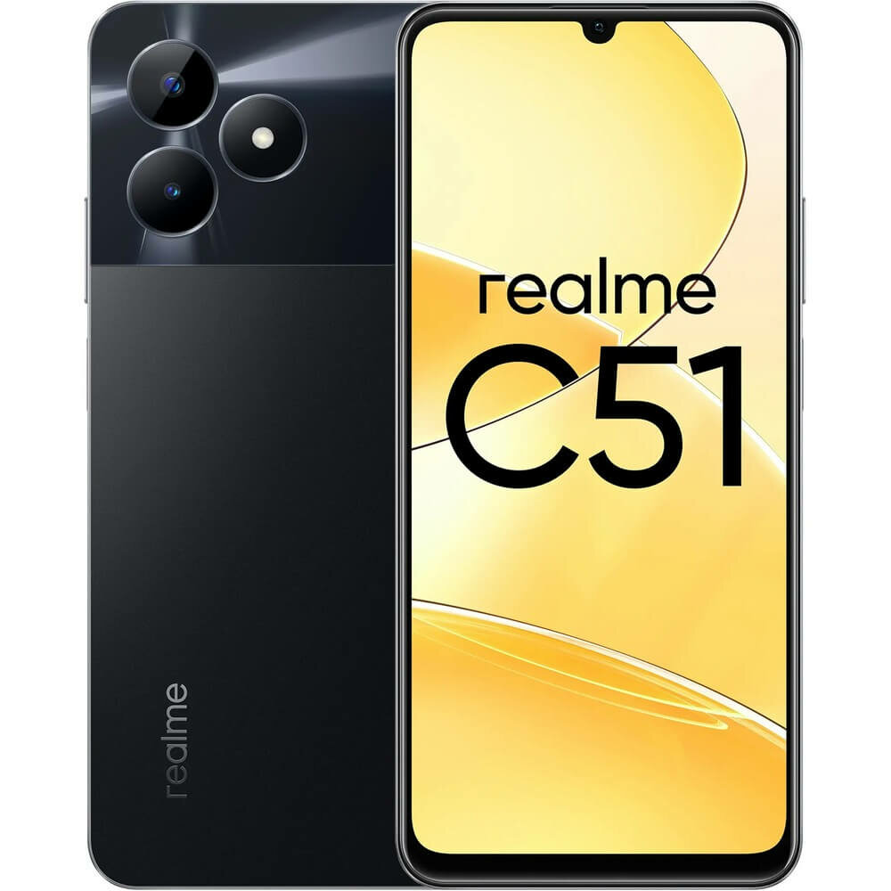 Смартфон Realme C51 64 ГБ черный