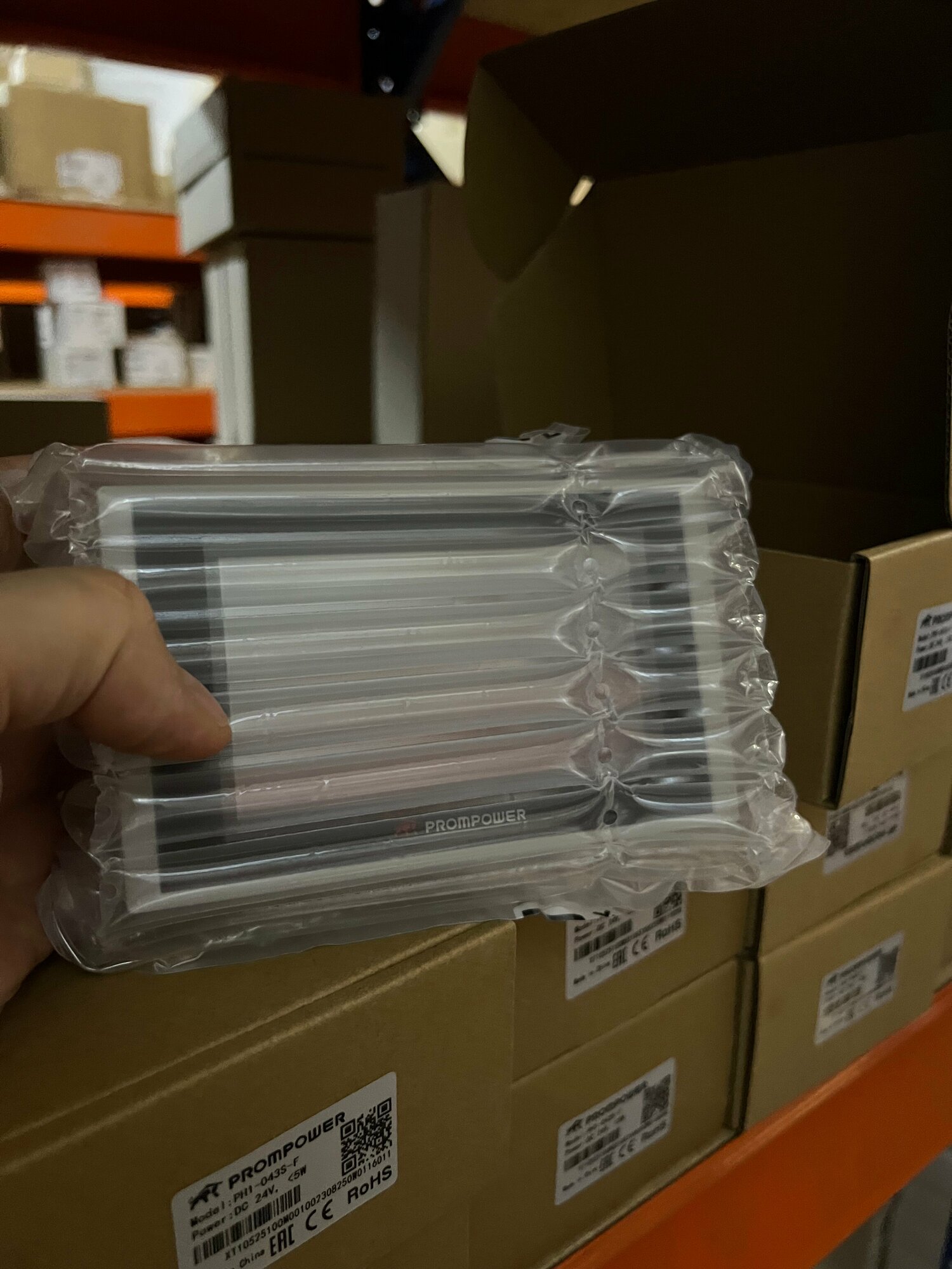 Панель оператора PROMPOWER PH1. Диагональ 4,3. Экран TFT разрешение 480*272. RS232, RS422/RS485. — фото 8
