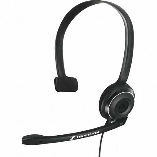 Гарнитура проводная Sennheiser PC 7 накладные черный 611400₽