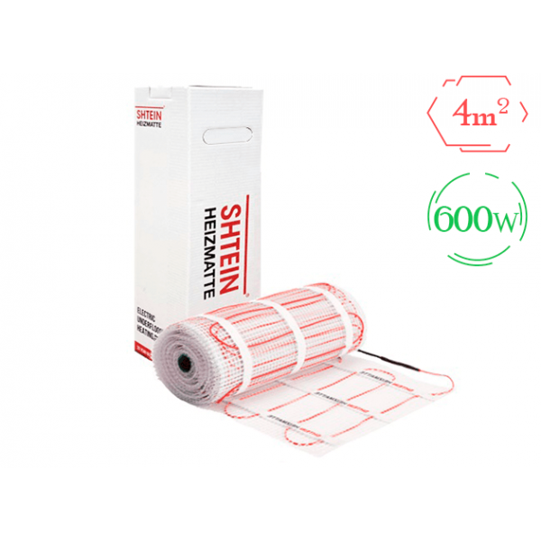Комплект теплого пола (мат) SHTEIN SHT-600W / 4 м²