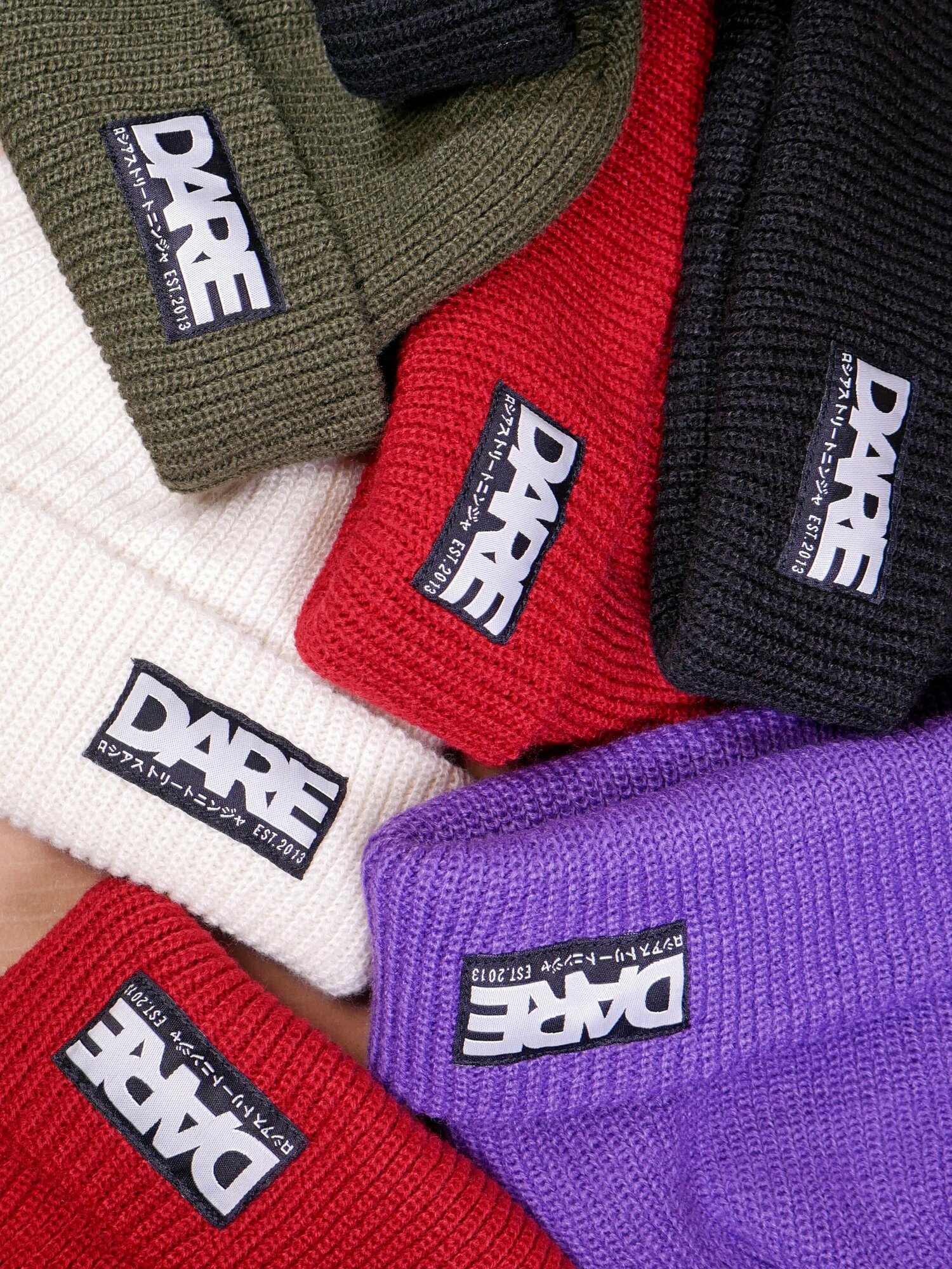 Шапка-бини Dare Базовая коллекция для мужчин, размер Универсальный, белый, — фото 1