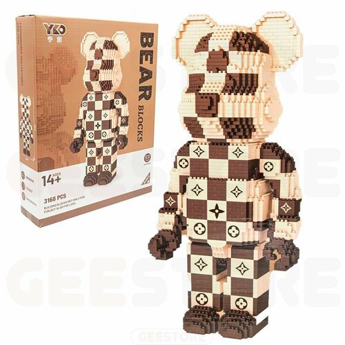 Конструктор Шахматный медведь 3168 деталей