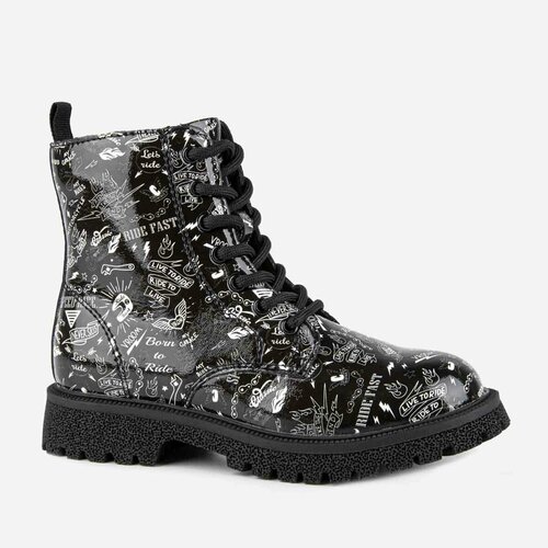 фото Ботинки kapika, размер 31, черный