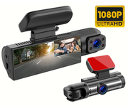 Автомобильный видеорегистратор DVR-M8 / 2 камеры / 4"HD дисплей / Широкоугольный объектив 170 / G-сенсор