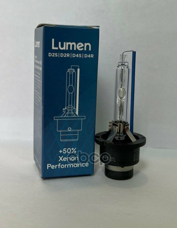 Лампа Lumen Xenon Performance +50% D2s 4300 K (85V 35W P32d-3 3600Lm 77,3 Mm) Lumen арт. MHDXP4300D2S