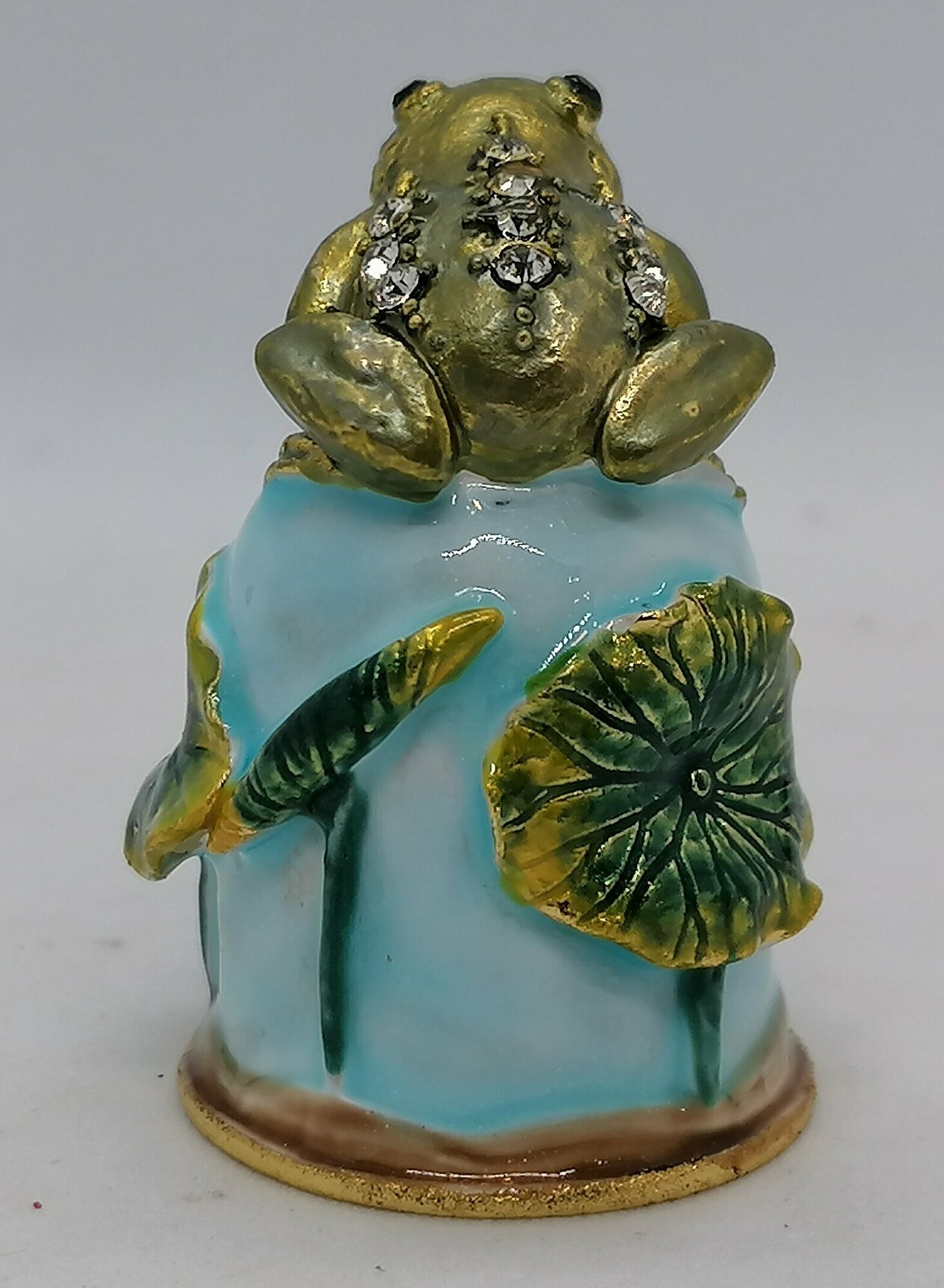 Наперсток Фаберже "Лягушка " — фото 1