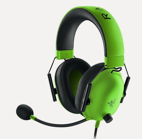 Изображение товара Игровые наушники Razer Blackshark V2 X - Green (RZ04-03240600-R3M1)
