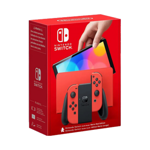Игровая приставка Nintendo Switch (OLED): Mario Red Limited Edition [UAE]