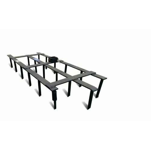 Борона сварная трехрядная 18 зубов, стойка 16 мм, без сцепки