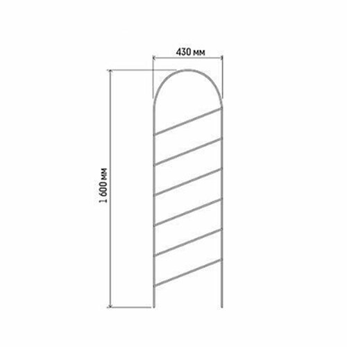 Шпалера ЛДН Линия, 1,6 x 0,43 м