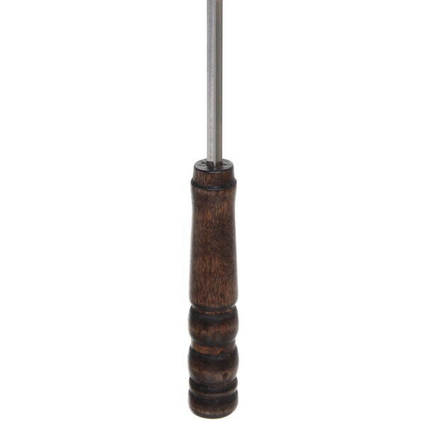 Набор шампуров 4 шт с деревянными ручками, длина 50 см, ширина 5 мм - фотография № 2