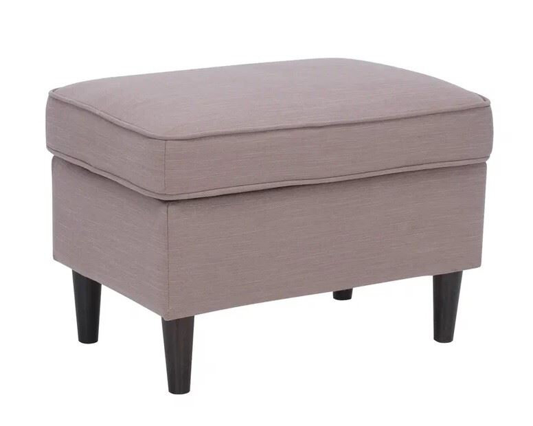 фото Пуфик микс (ткань Melva - 61/ноги венге)